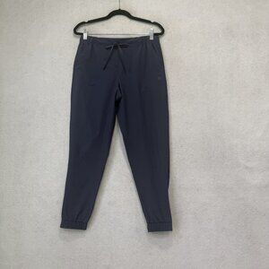 Albion Jogger Pants Womens XS Blue Lightweight Zip Ankle Athletic Pockets